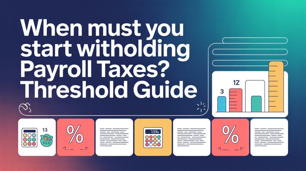 payroll tax withholding threshold guide