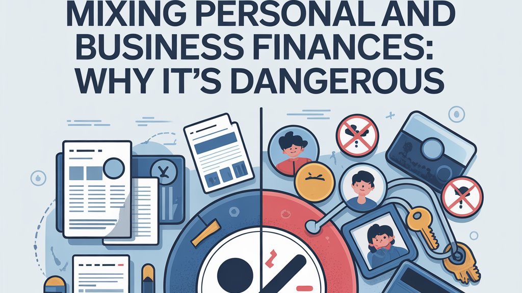 mixing personal business finances danger