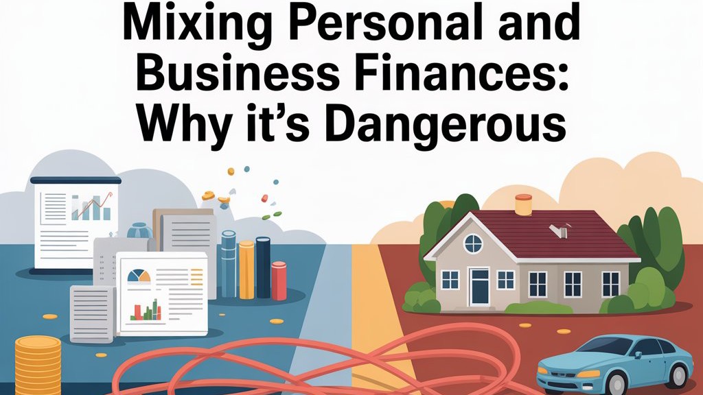 mixing personal business finances danger