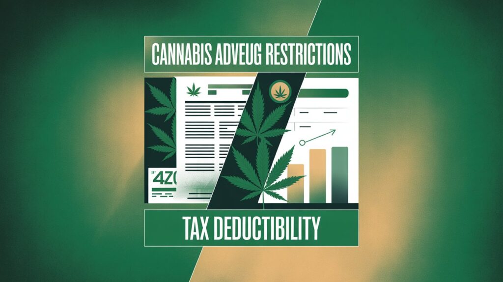 cannabis advertising restrictions tax deductibility