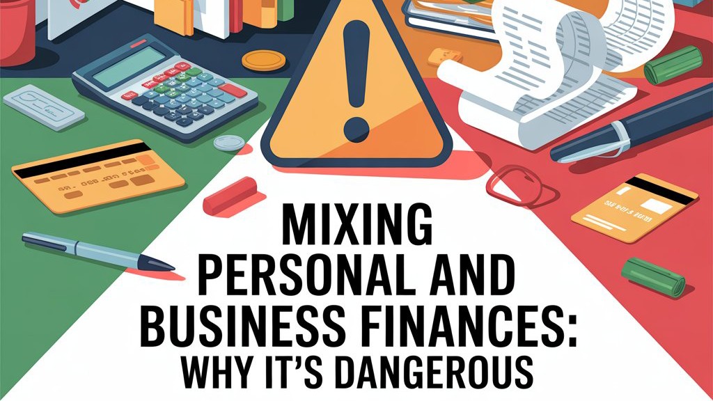 mixing personal business finances danger