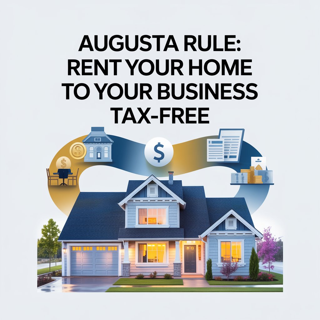 augusta rule rent home to business