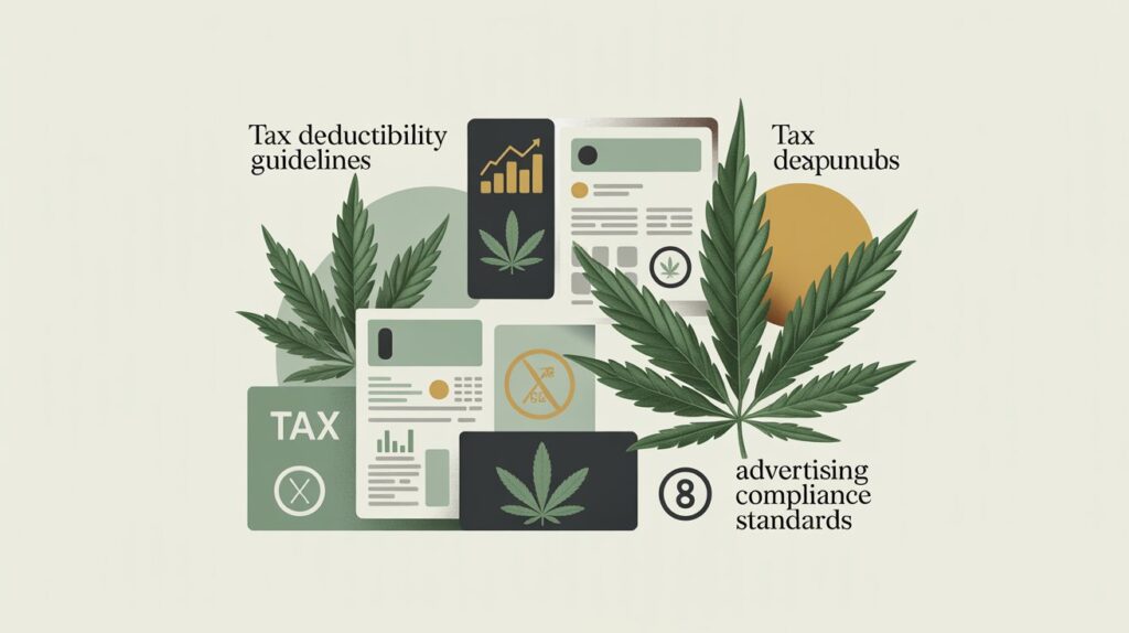cannabis advertising restrictions tax deductibility