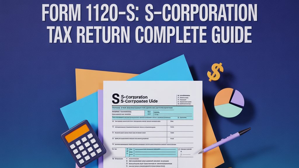Form 1120-S S-corporation tax return guide