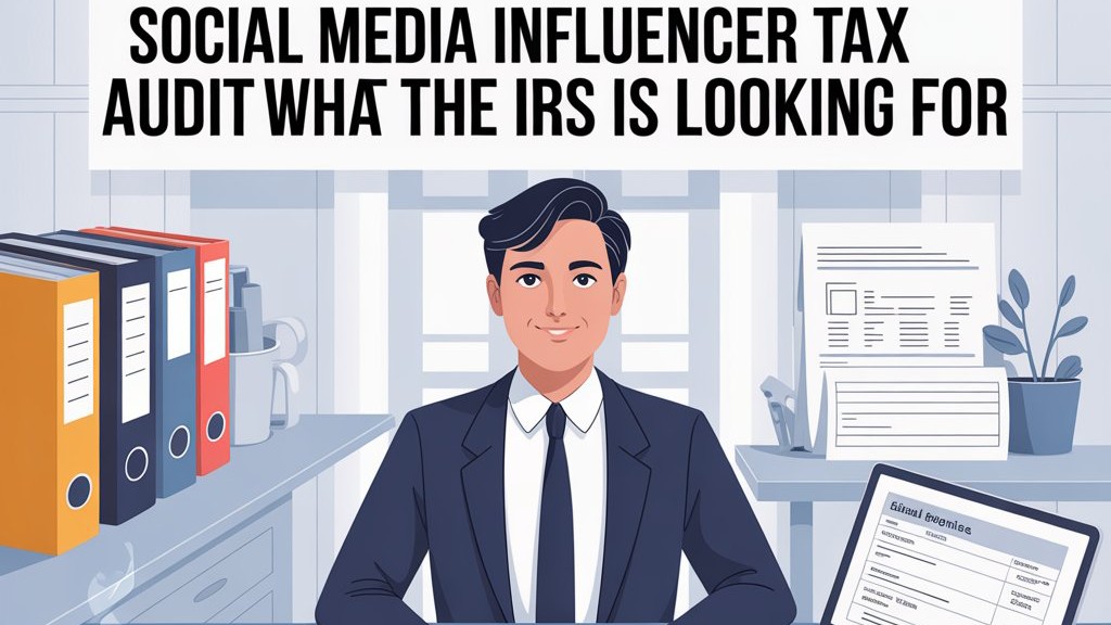 social media influencer tax audit IRS