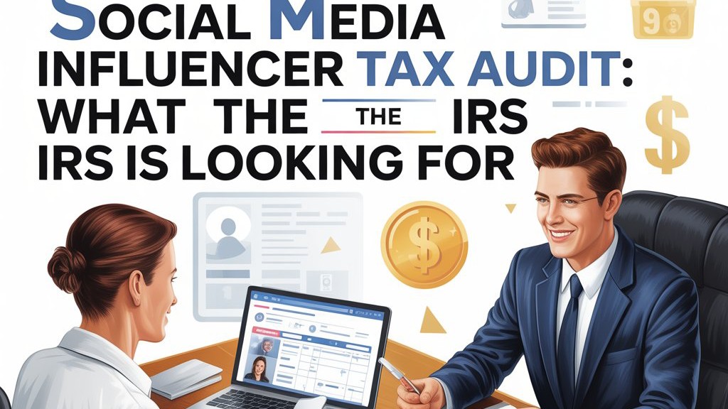social media influencer tax audit IRS