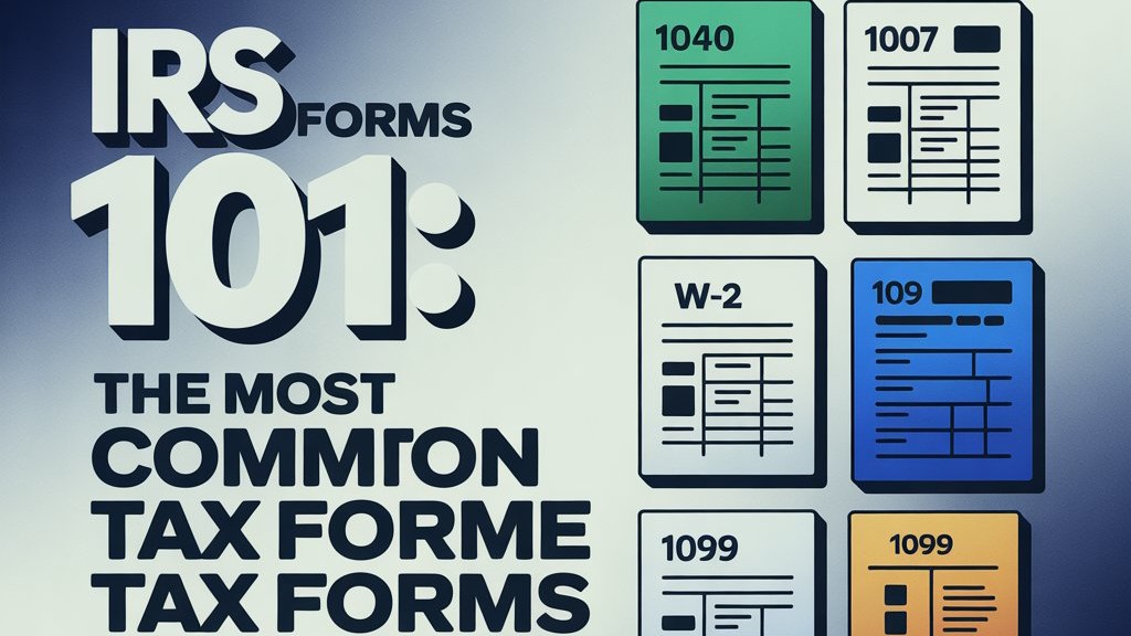 IRS forms explained the most common