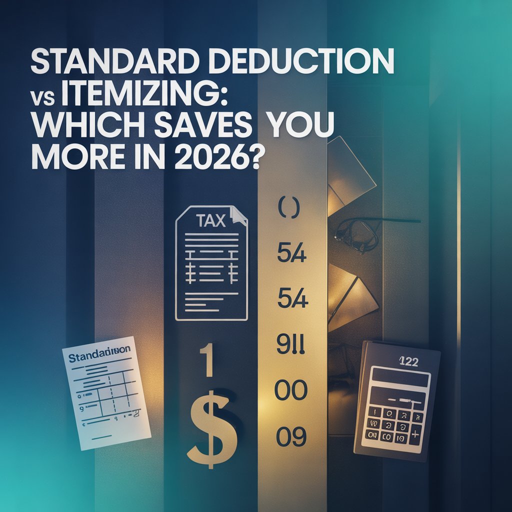 standard deduction vs itemizing 2026