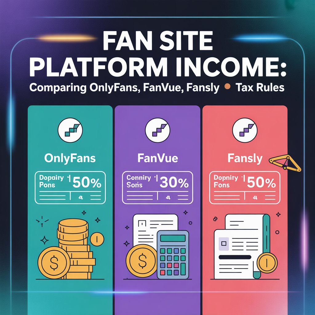 fan site platform income taxes comparison