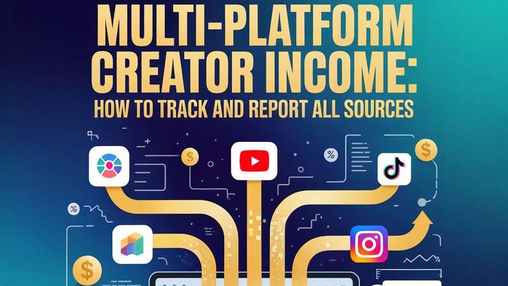 multi-platform creator income tracking reporting