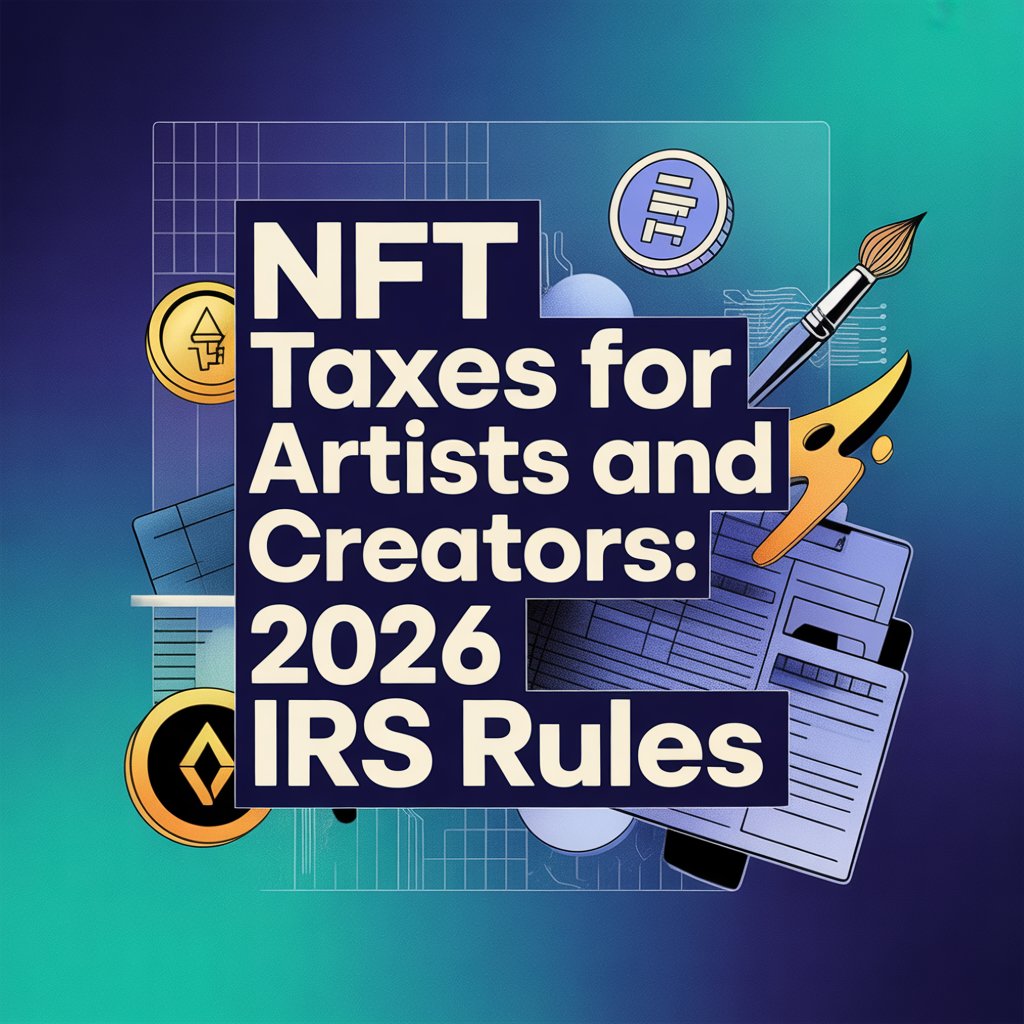 NFT taxes artists creators IRS 2026