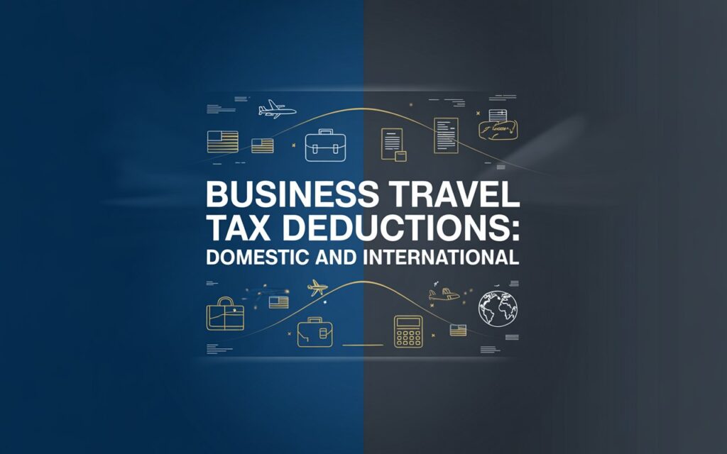business travel tax deductions domestic international