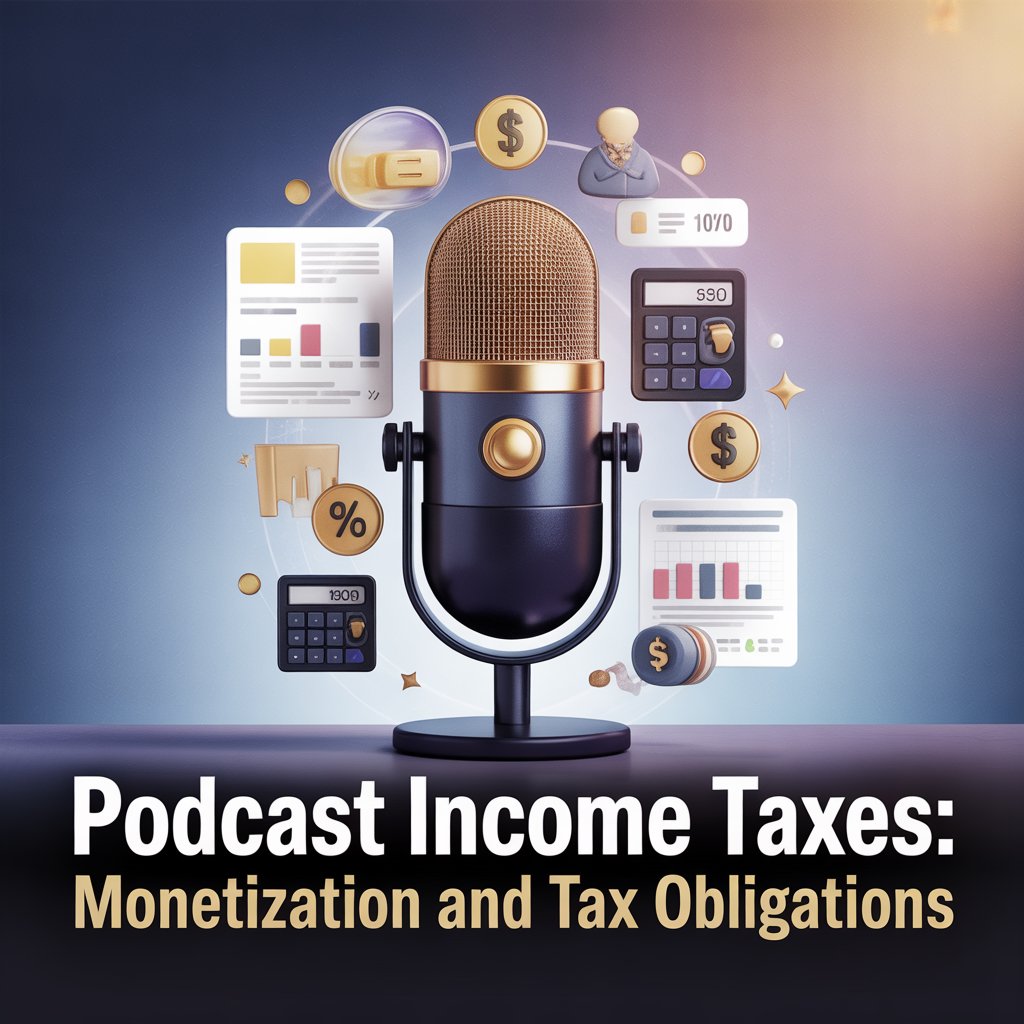 podcast income taxes monetization