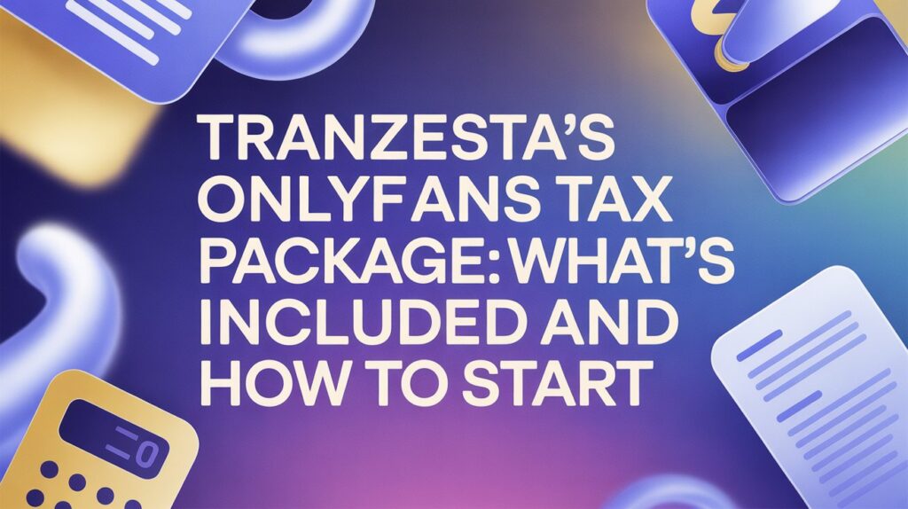 OnlyFans tax package service consultation