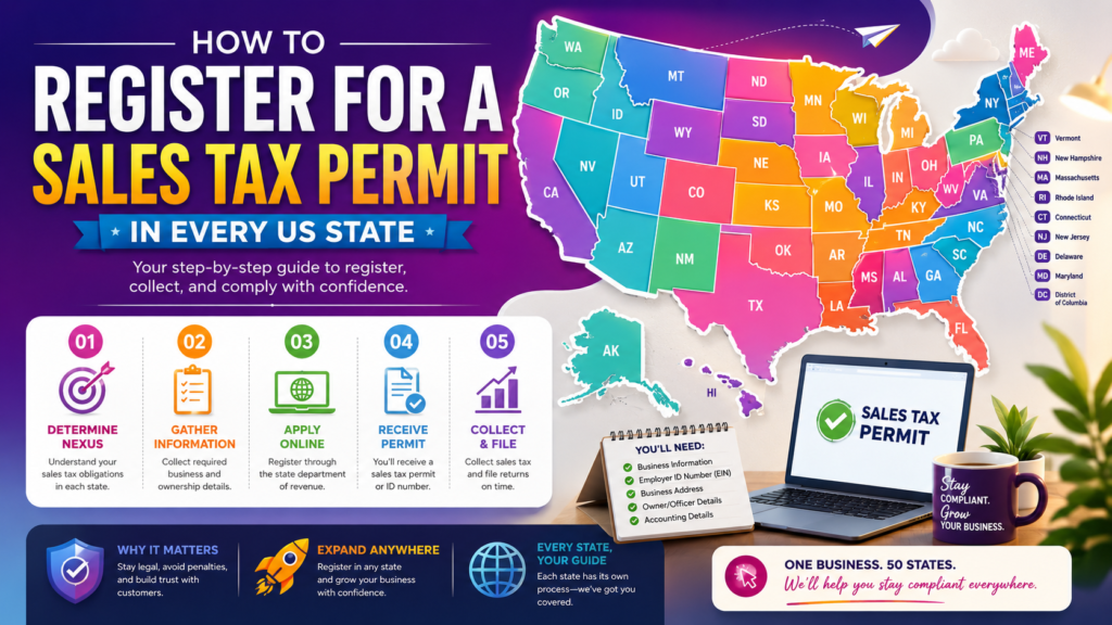 Sales Tax Permit in US