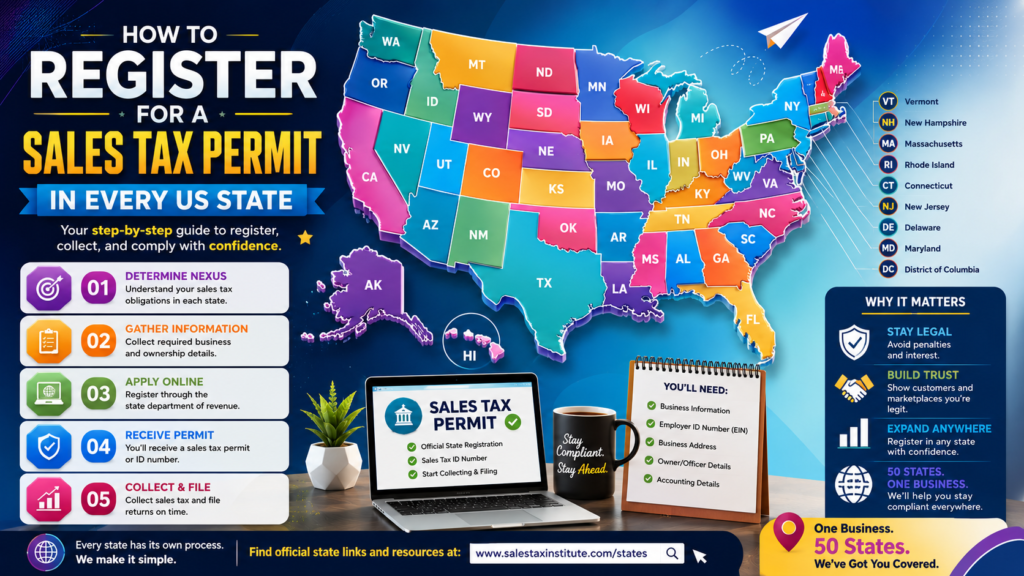 Sales Tax Permit in US