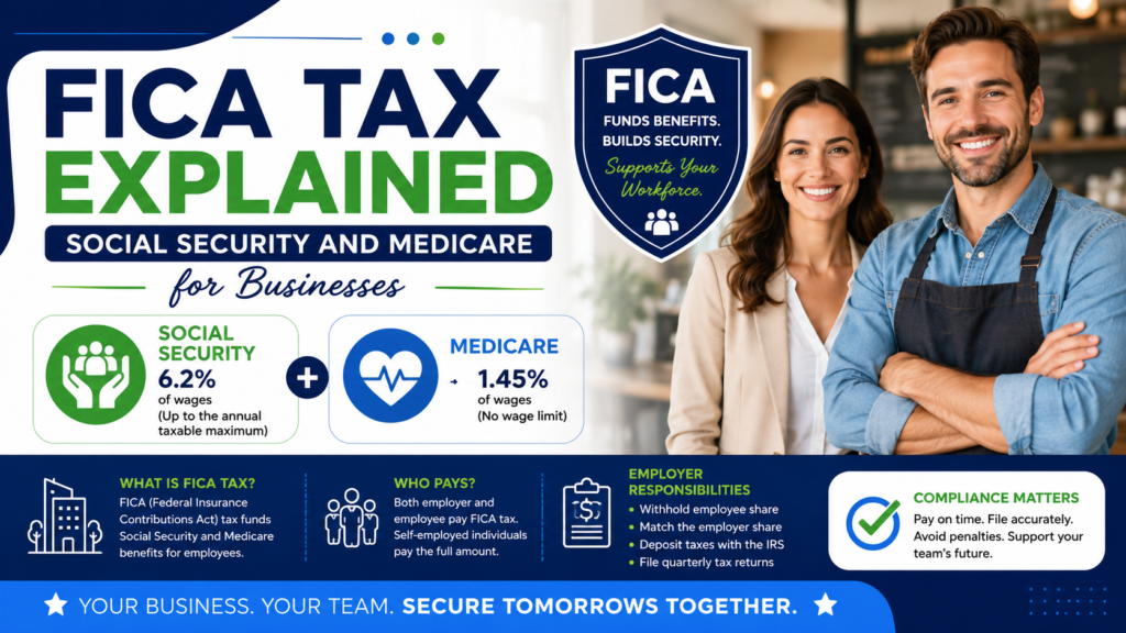 fica tax social security medicare business
