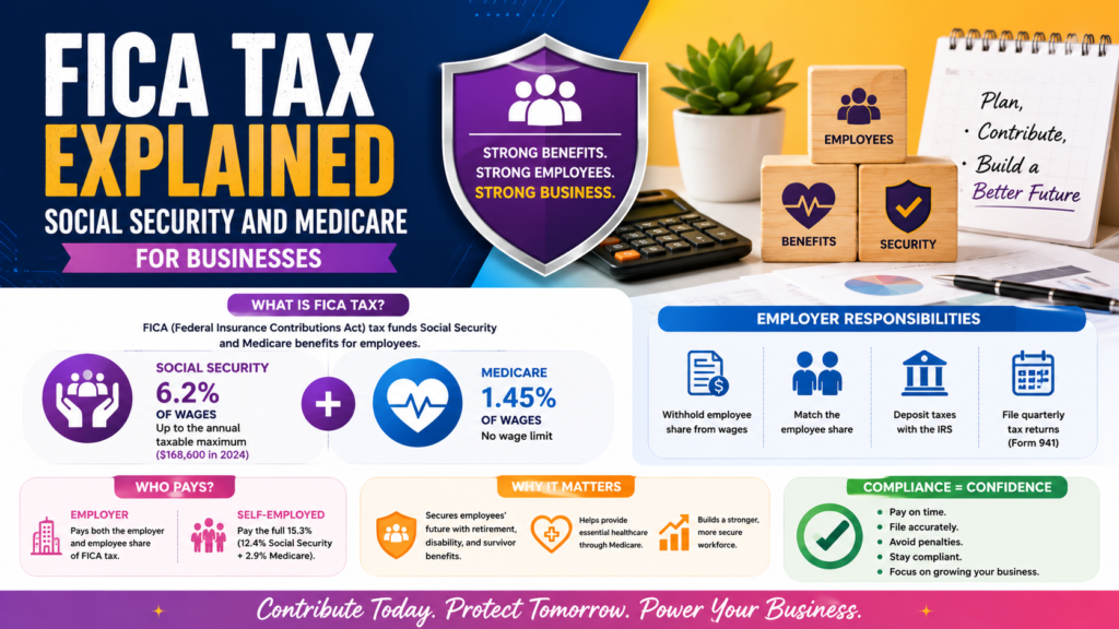 fica tax social security medicare business