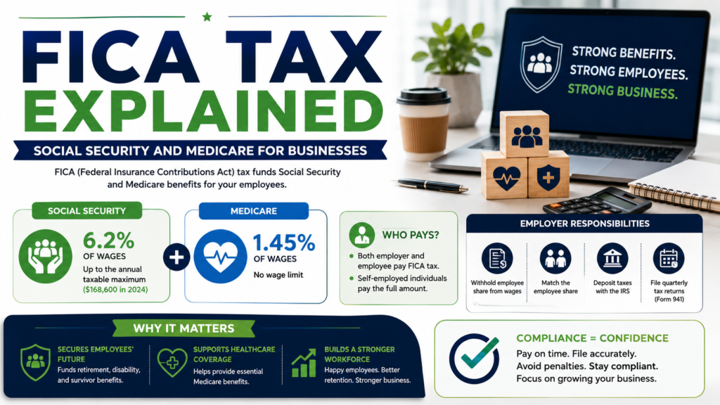 fica tax social security medicare business