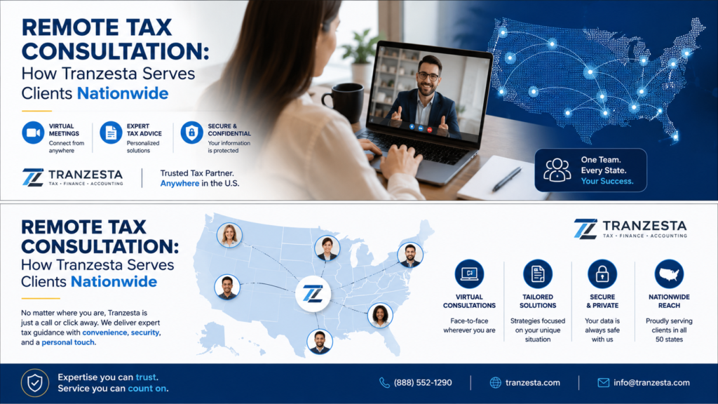 remote tax consultation nationwide USA