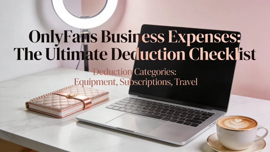 OnlyFans business expenses deduction checklist