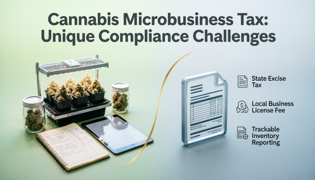 cannabis microbusiness tax compliance